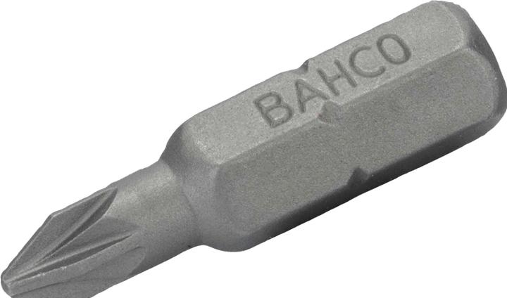 Actual product image Irimo 1/4" standard screwdriver bits for PZ1 Pozidriv screws 25 mm - 500 pcs/plastic box (Allen screw)