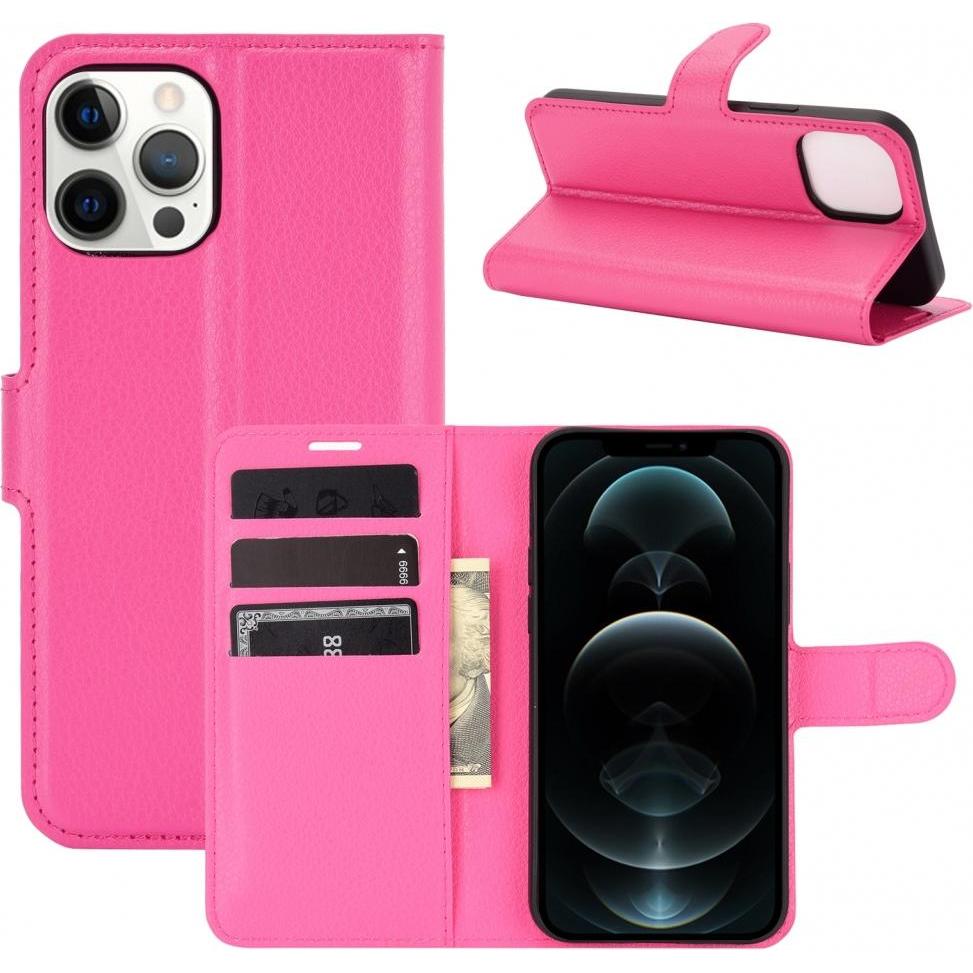 Screenguard Apple iPhone 12 Pro Leather Guard Lederhülle (Apple iPhone 12 Pro), Smartphone Hülle, Pink