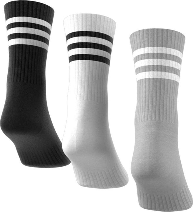 Actual product image adidas 3-Stripes Cushioned Crew Socks (3 pairs) (37 - 39)