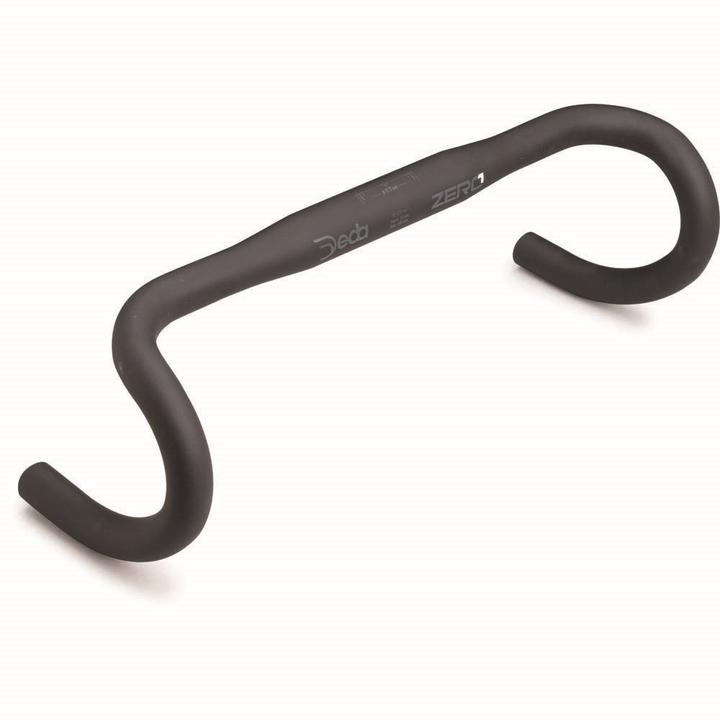 Deda Elementi ZERO1 RHM Handlebar, Black on Black (BOB), Alloy 6061 (44 cm)