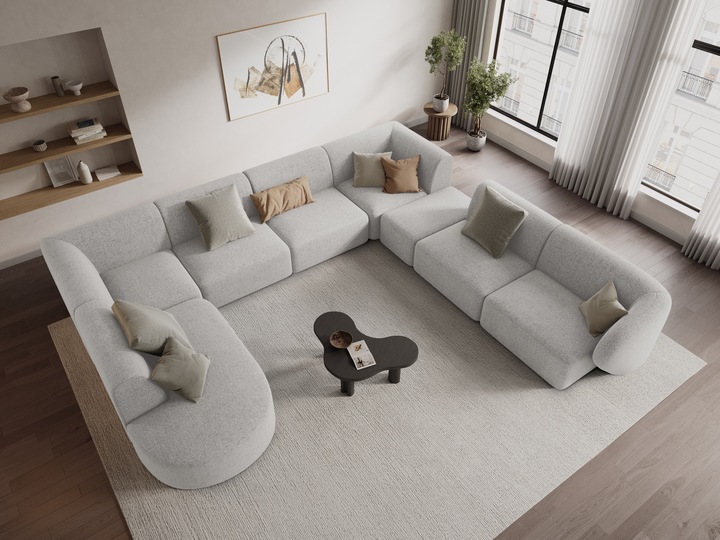 Actual product image Micadoni Shane (Corner sofa, Modular sofa, 4-seater)