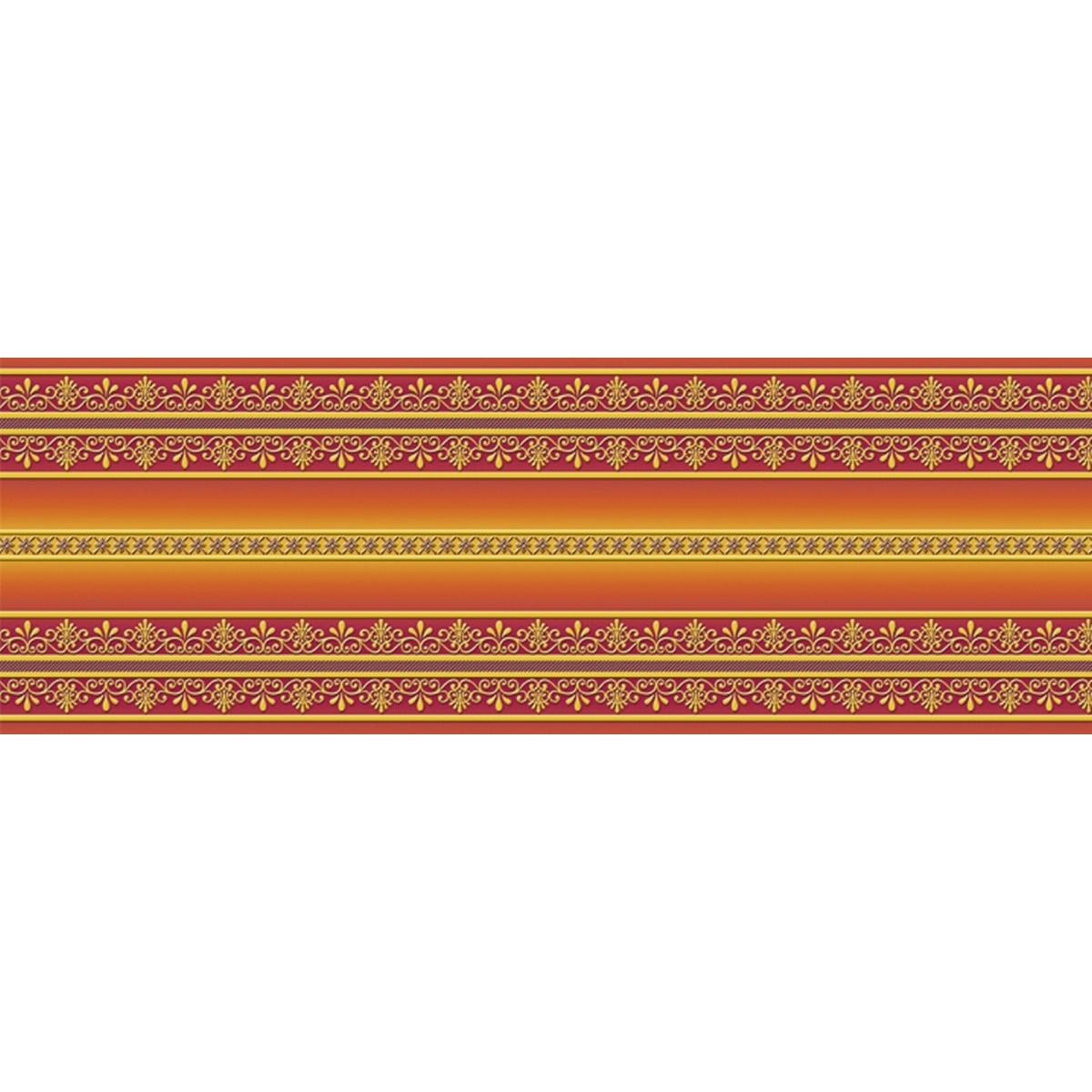 Ursus, Bastelpapier, Transparentpapier 115g/qm A4 VE=25 Blatt Bordüren orange (115 g/m², 25 x)