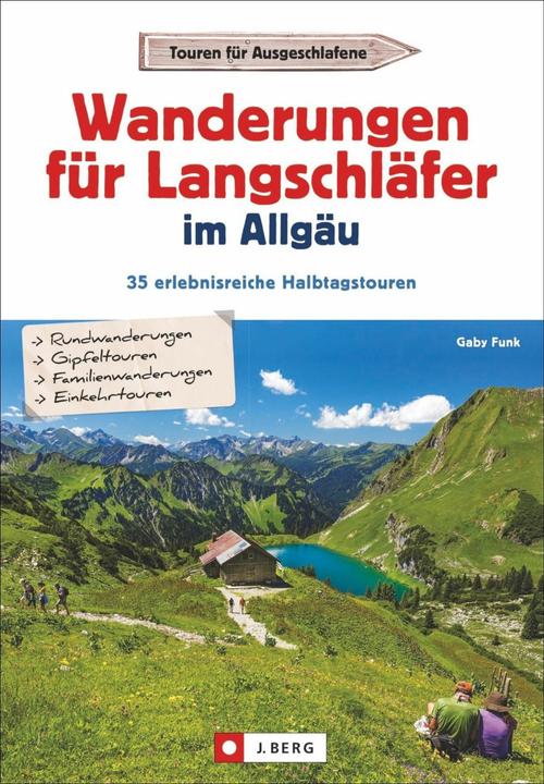 Produktbild Wanderungen für Langschläfer Allgäu (Deutsch, Gaby Funk, 2022)