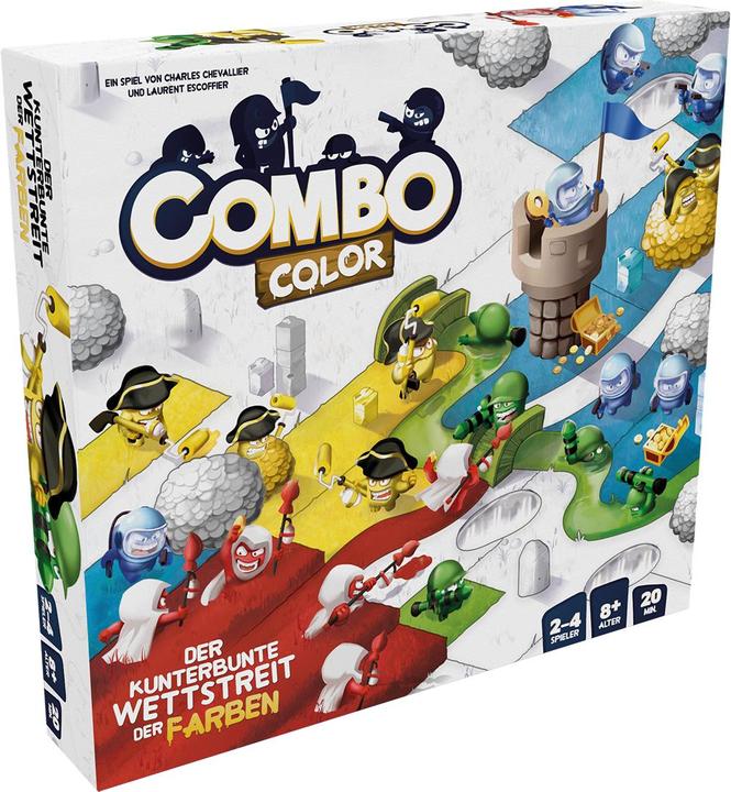 Productafbeelding Asmodée ASMD0040 - Combo Color - Bordspel, 2-4 spelers, vanaf 8 jaar (DE editie) (Duits)