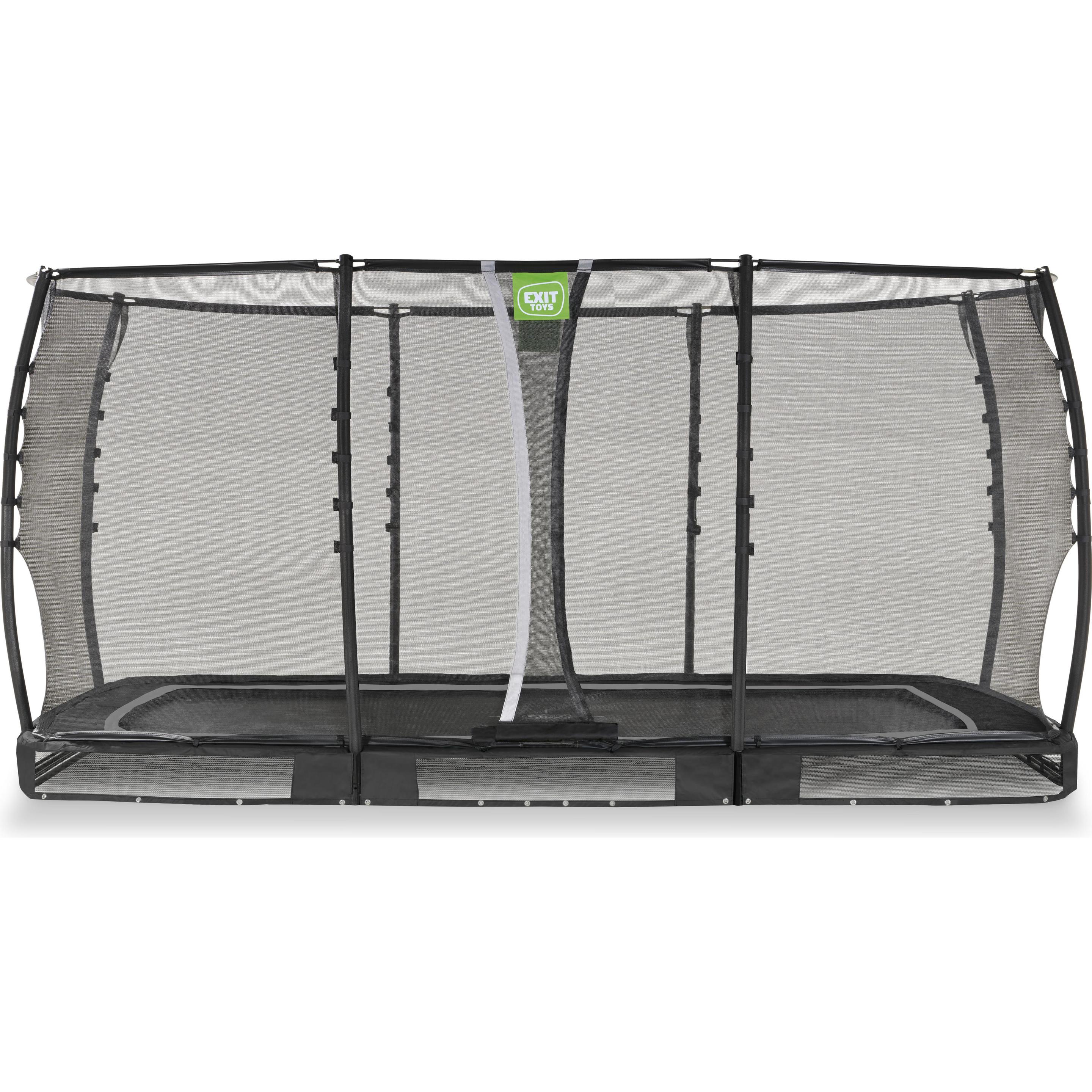 Exit Allure Premium Bodentrampolin 244x427cm - schwarz (266 cm)