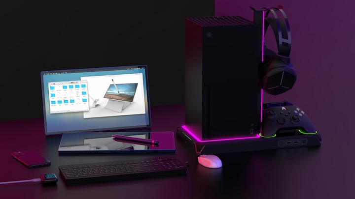 Produktbild IMP DLX & LED Multifunctional Charging Stand (Xbox Series X, Xbox Series S)