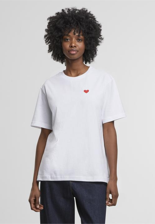 Produktbild Mister Tee MisterTee Heart Shape EMB Tee - 184233 (M)