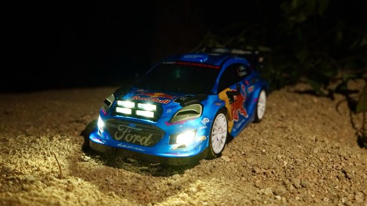 Produktbild Nikko 1:18 RC Night Mode M-Sport Ford Puma Tanak (10393)
