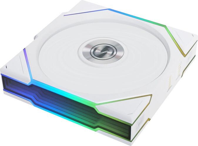 Produktbild Lian-Li UNI FAN TL Wireless Lüfter, ARGB, PWM, 3er-Pack - 120 mm, weiss UNI FAN TL Wireless L (120 mm, 3 x)