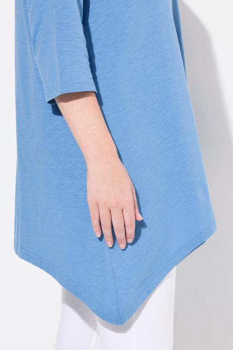 Produktbild Ulla Popken Shirt, PURE, U-Boot-Ausschnitt, 3/4-Arm (50, 52)