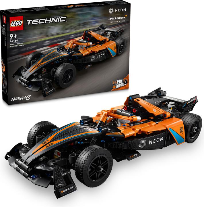 Produktbild LEGO NEOM McLaren Formula E Race Car (42169, LEGO Technic)