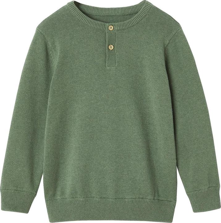 Immagine prodotto Vertbaudet Maglia da ragazzo con collo rotondo e abbottonatura (116)