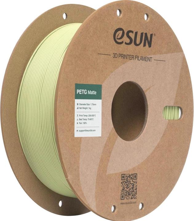 Produktbild eSUN Filament PETG-Matte Matchagrün 1.75 mm 1 kg (PETG, 1.75 mm, 1000 g)