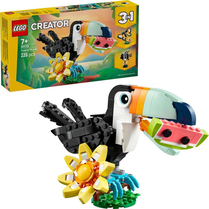 Produktbild LEGO Wilde Tiere: Tropischer Tukan (31173, LEGO Creator Expert)