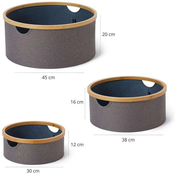 Produktbild Lumaland Aufbewahrungsbox (45 cm, 3x)