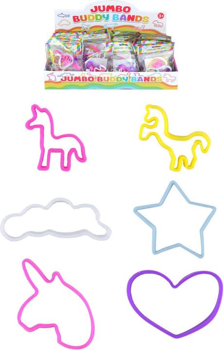 Actual product image Henbrandt Buddy Unicorn Bracelet (Pack of 36) (36 Piece)