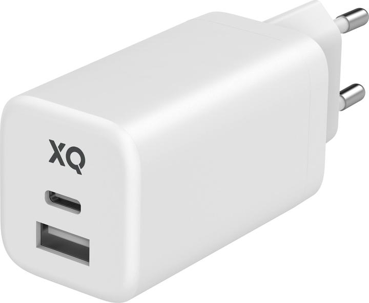 Actual product image Xqisit NP Travel Charger Dual USB-C&A PD65W GaN (65 W, 1 portion)