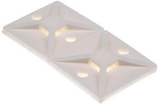 Produktbild HellermannTyton Befestigungssockel MB4A klebend (28 mm, 100 Stk.)