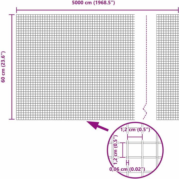 Produktbild vidaXL Gartenzaun