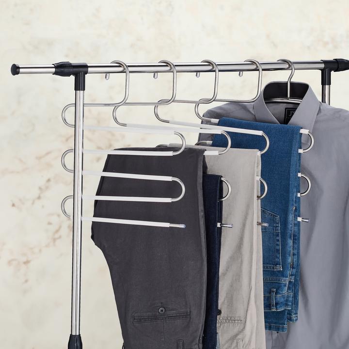 Image du produit Relaxdays 4x cintres pour pantalons multiples (4 x)
