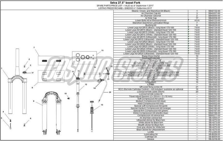Immagine prodotto Formula Kit 15TA, asse passante 15 mm, Selva C/R/S