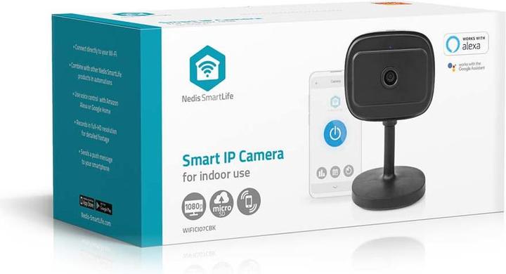 Actual product image Nedis SmartLife Indoor Camera Wi-Fi (1920 x 1080 Pixels)