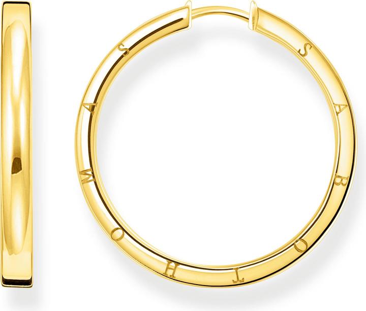 Image du produit Thomas Sabo Créoles grand or (Or jaune 750 plaqué or, Argent sterling 925)