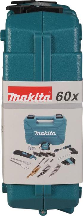 Produktbild Makita E-15095 Werkzeugset 60-tlg. (16 mm, 22 mm, 3 mm, 4 mm, 5 mm, 6 mm, 8 mm)