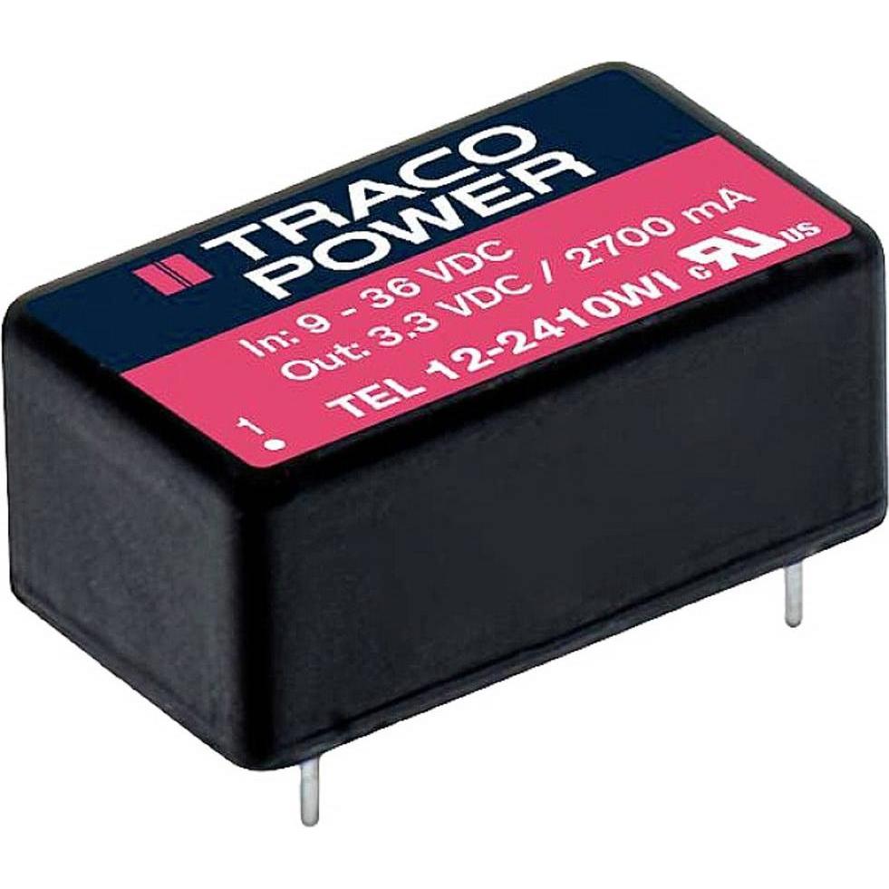 TracoPower, Spannungswandler, TEL 12-2411WI DC/DC-Wandler 2400mA 12W +5.1 V/DC