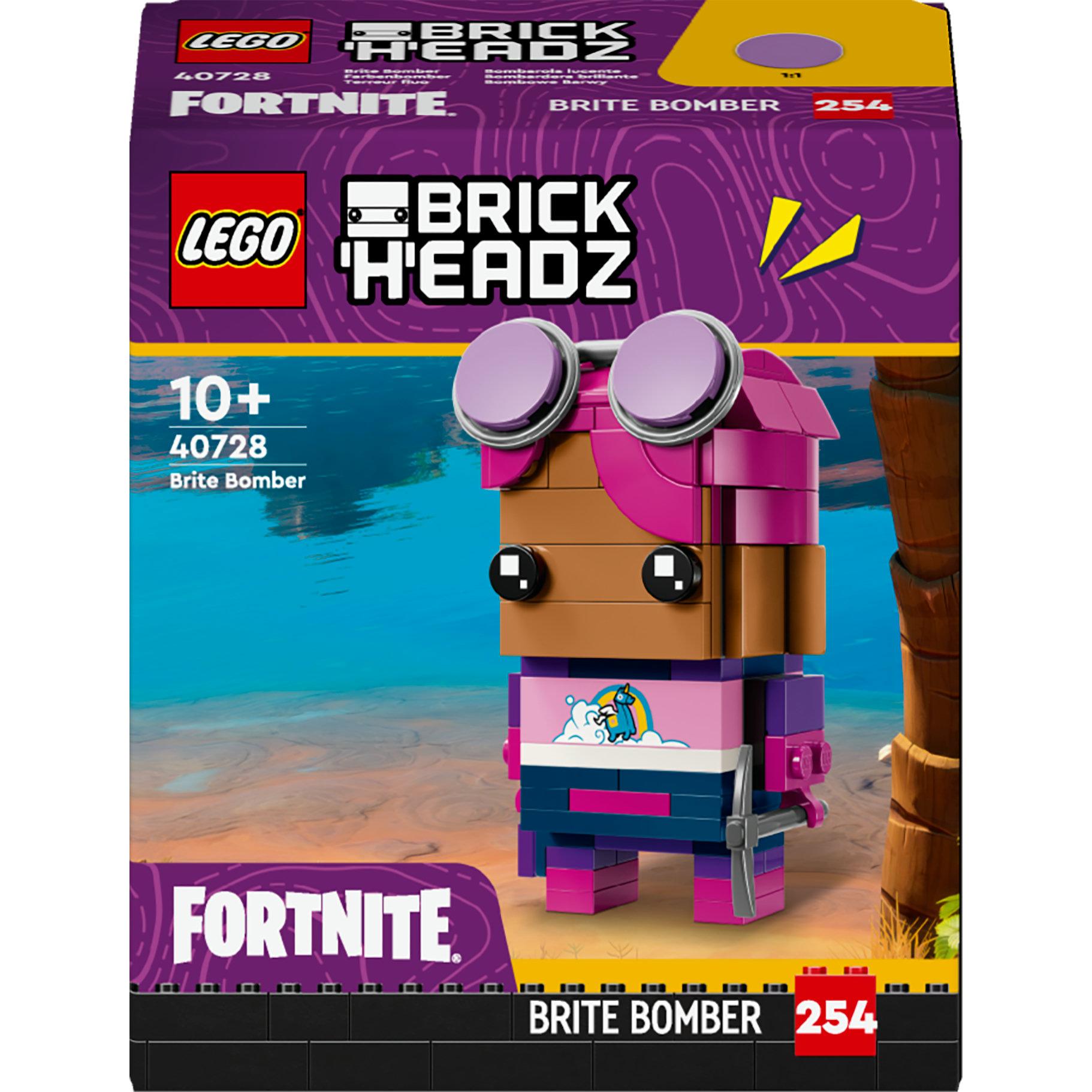 LEGO Bombardiere a colori Fortnite (40728, LEGO Brickheadz)