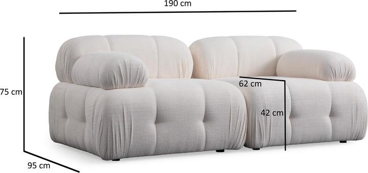 Actual product image Atelier del Sofa Petite (2 person sofa)
