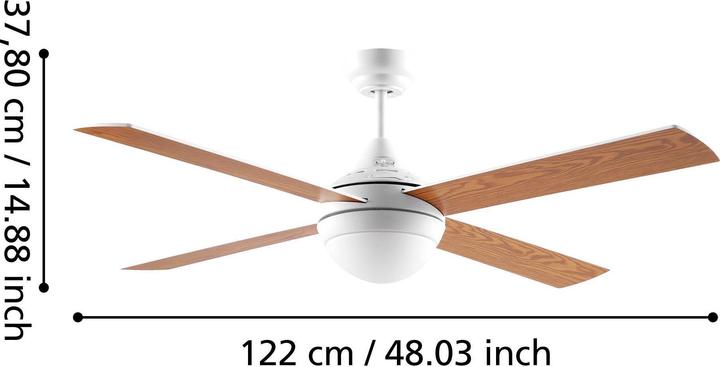 Actual product image EGLO Ceiling fan (52 dB)