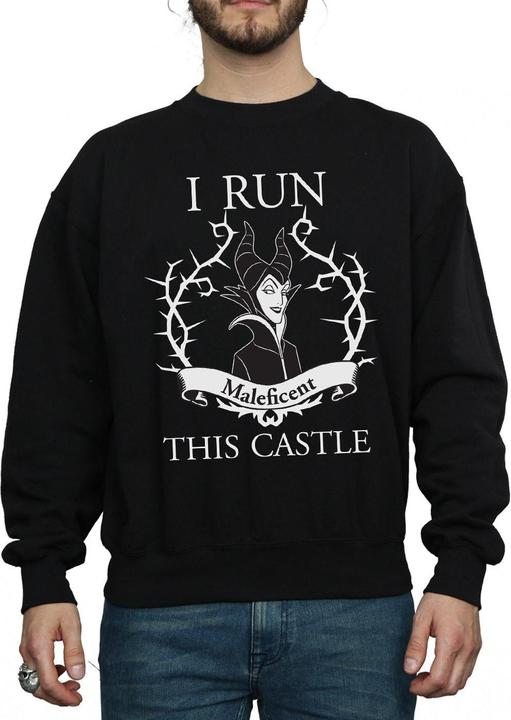 Image du produit Disney - Sweat MALEFICENT RUN THIS CASTLE - Homme (L)