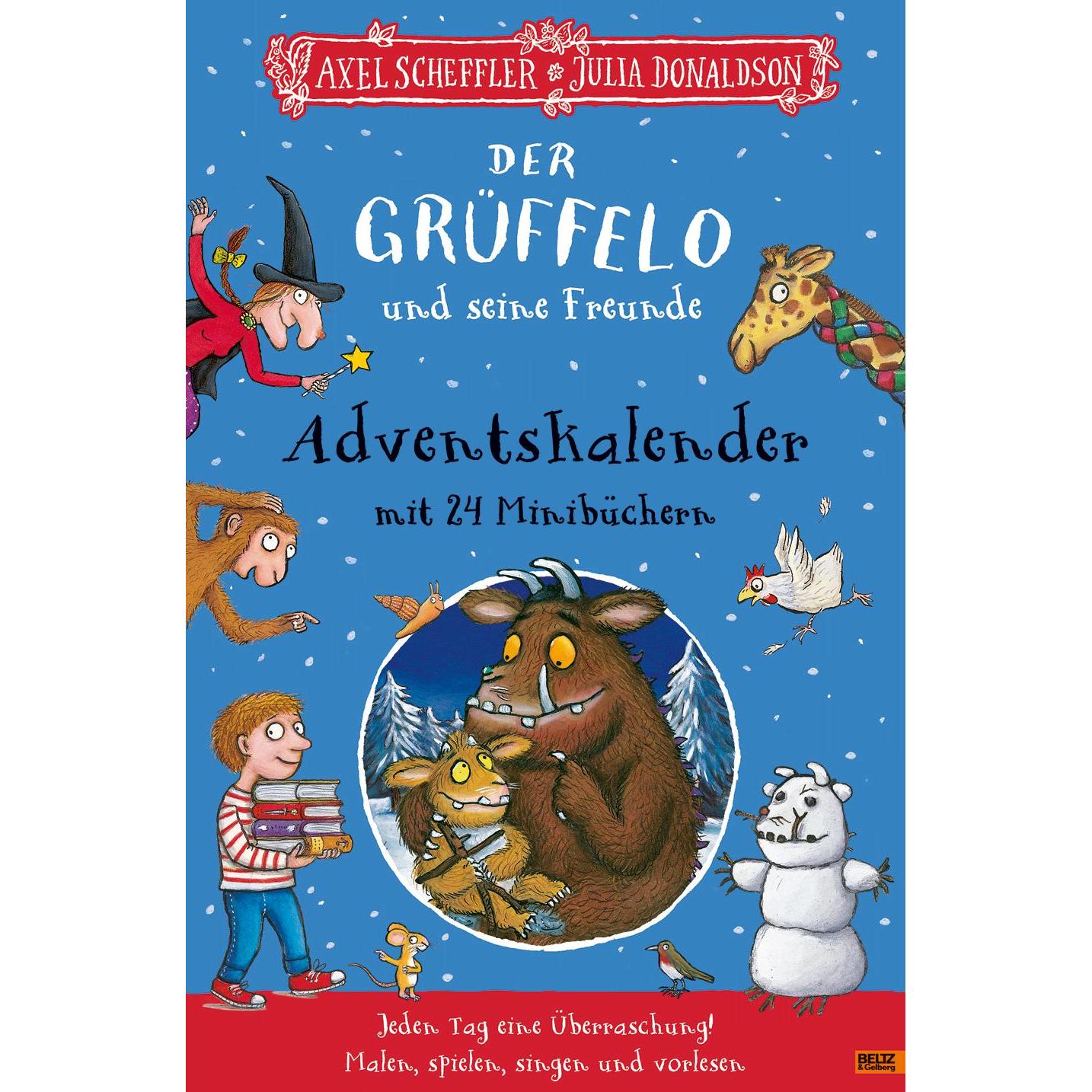 Beltz & Gelberg Der Grüffelo und seine Freunde. Adventskalender mit 24 Minibüchern