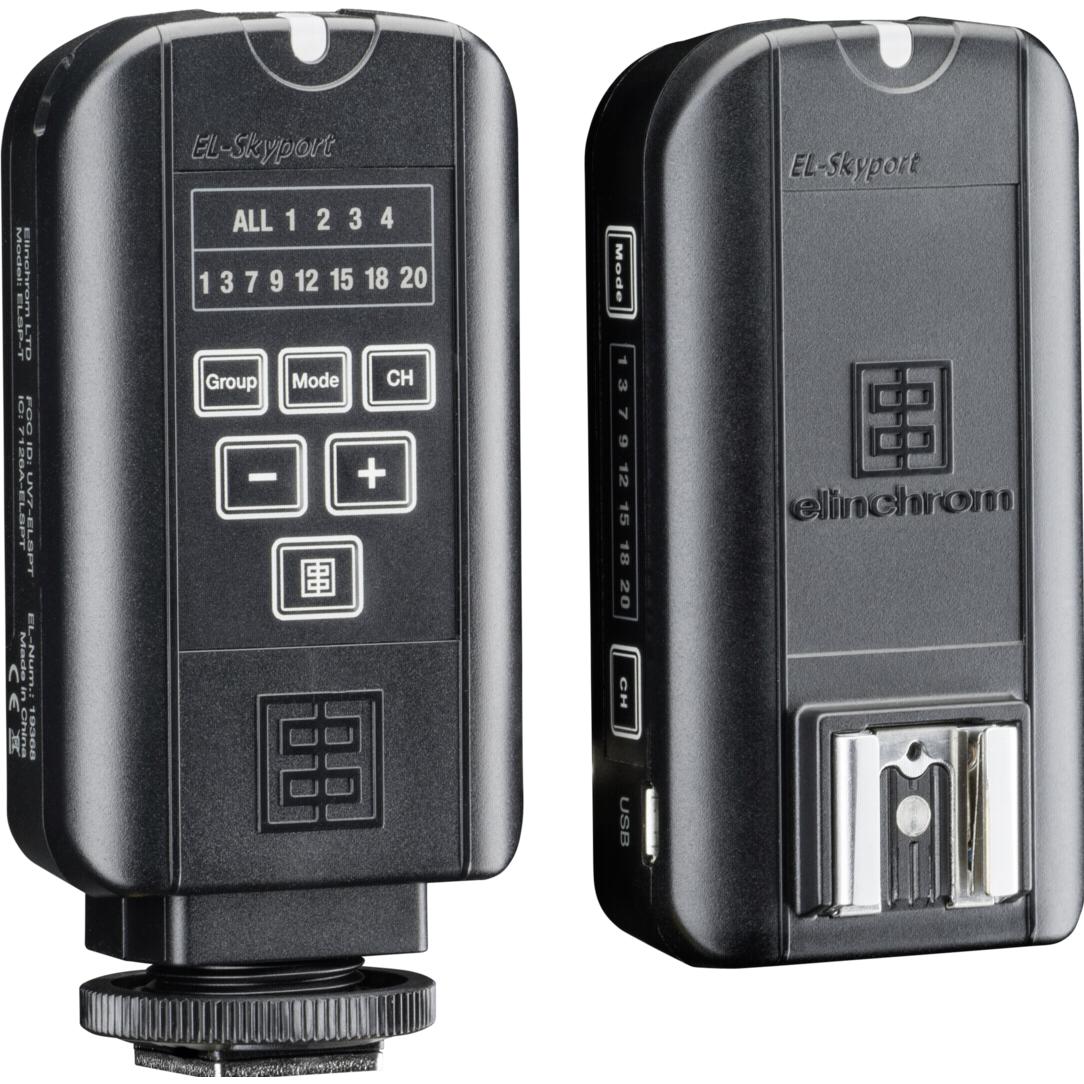 Thumbnail - Elinchrom EL-Skyport Universal Plus set (Set), Kamera Stromversorgung, Schwarz