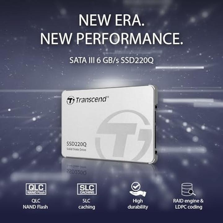 Actual product image Transcend SSD220Q (1000 GB, 2.5")