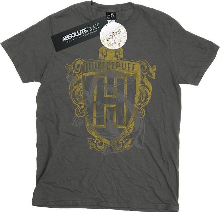 Immagine prodotto Hufflepuff Badger Crest Maglietta Ragazze (152, 158)
