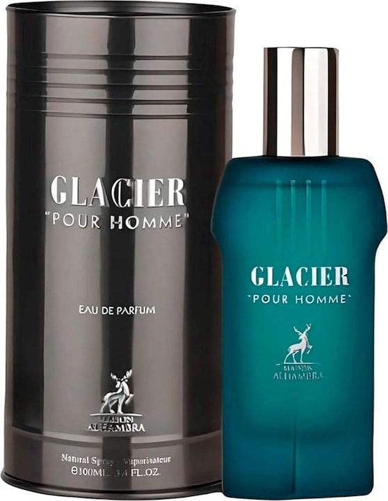 Immagine prodotto Alhambra Glacier Pour Homme - EDP - Volume: 100 ml (Eau de parfum, 100 ml)