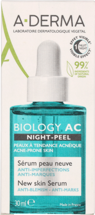 Actual product image A-Derma BIOLOGY AC Peeling Serum Fl 30 ml (30 ml)