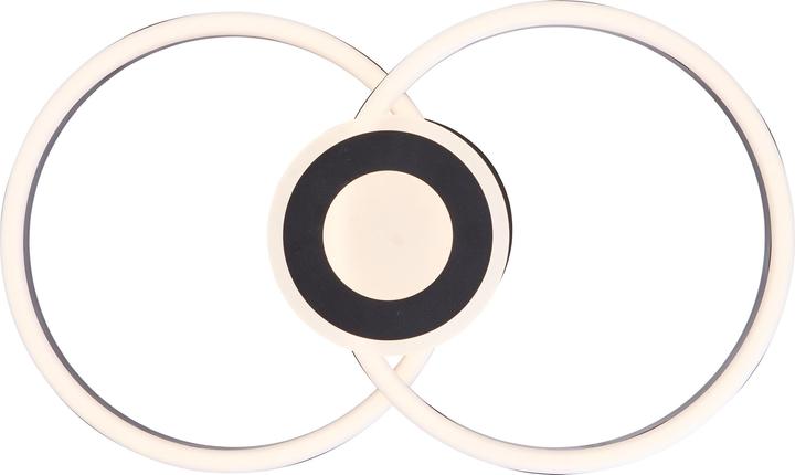 Immagine prodotto Brilliant BRE-Light Bray Plafoniera LED 52x30cm metallo nero/plastica 24 W LED in (2900 lm)