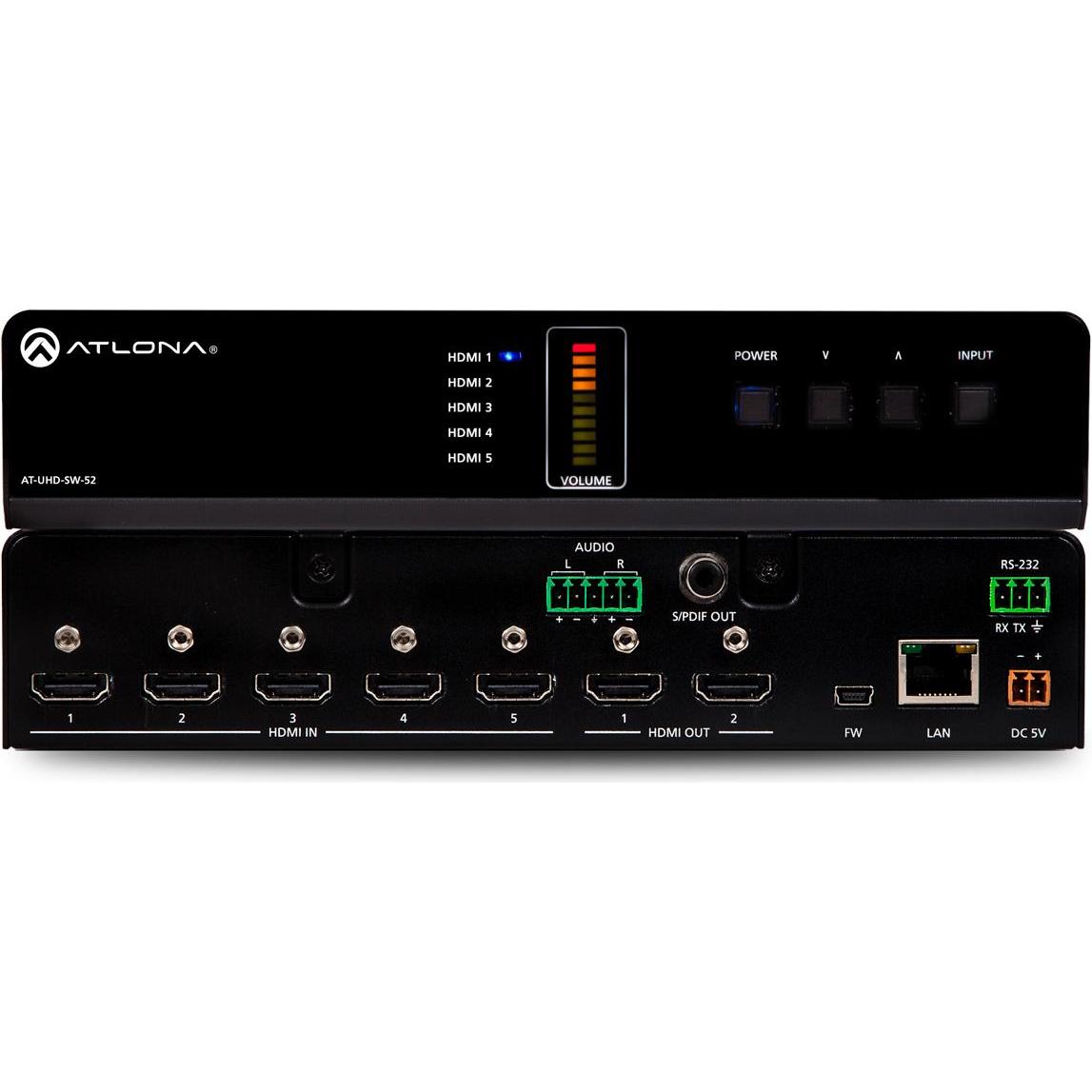 Atlona SW-52, Switch Box
