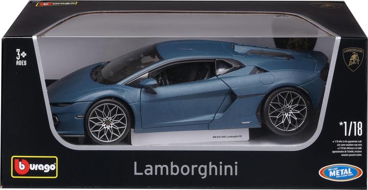 Actual product image Bburago Lamborghini Temerario 1/18 blau