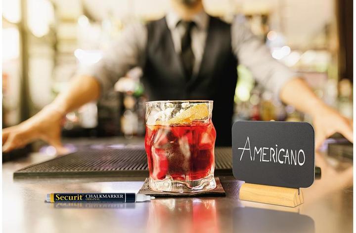 Immagine prodotto Securit Lavagna da tavolo RECT FBT-RECT nero 7,5x9x2cm (7,5 x 9 x 2 cm)