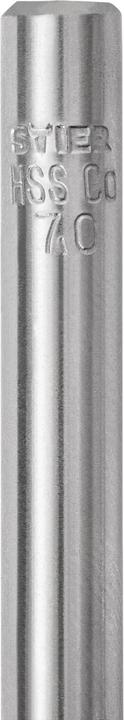 Produktbild Stier Spiralbohrer 7 mm Premium HSS-E Co5 DIN 338 135° (7 Millimeter)