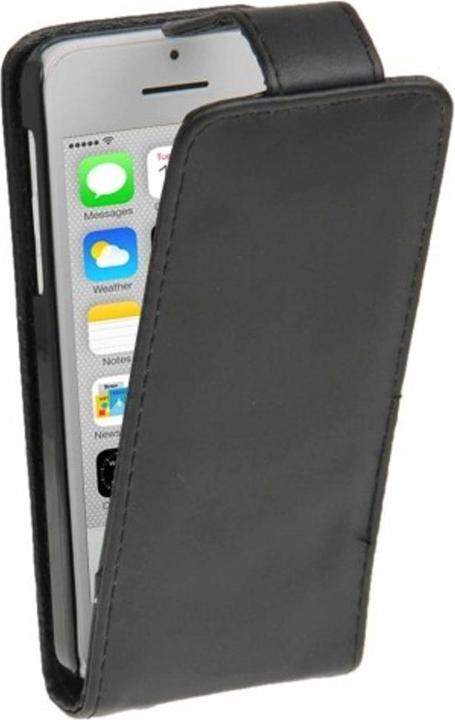 Produktbild König Design Schutzhülle für Handy Apple iPhone 5C Schwarz (Apple iPhone 5c)