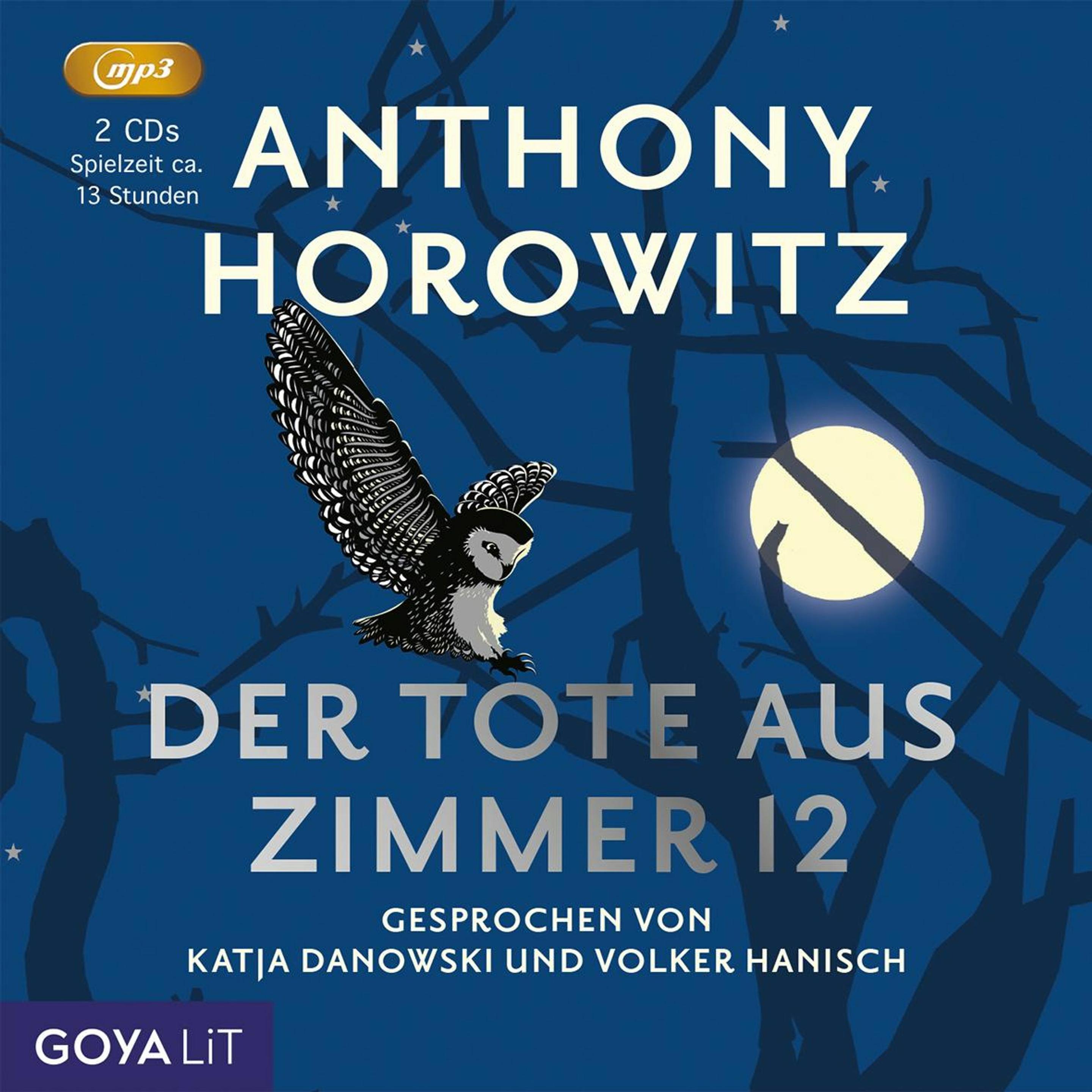 Der Tote aus Zimmer 12, 1 Audio-CD, MP3, Belletristik von Anthony Horowitz