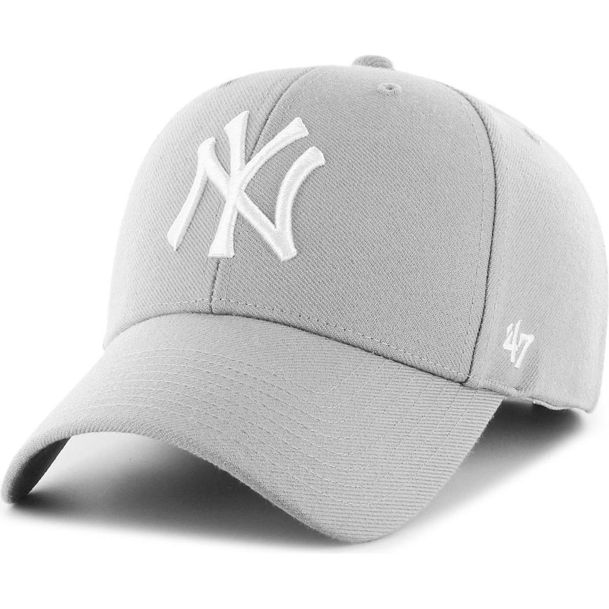 47 Brand, Herren, Cap, Adjustable Kinder Cap - New York Yankees grau, Grau, (53, 55, 56, 52 C, 54 C)