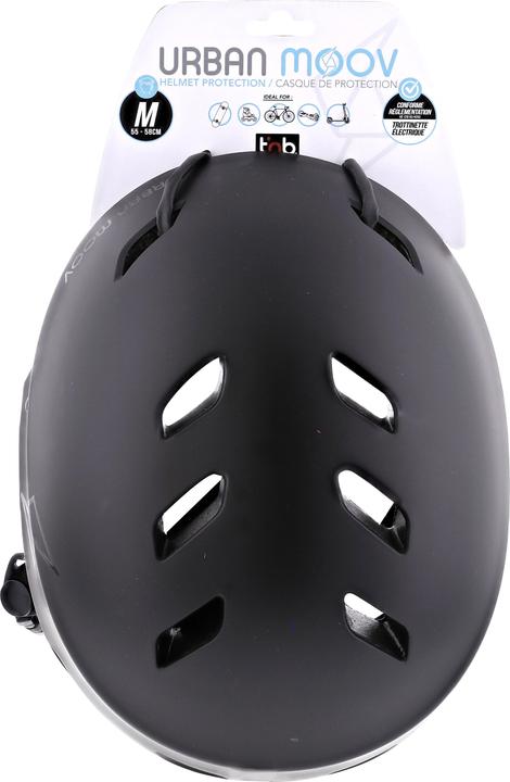 Actual product image T'nB URBAN MOOV safety helmet M black (55 - 57 cm)