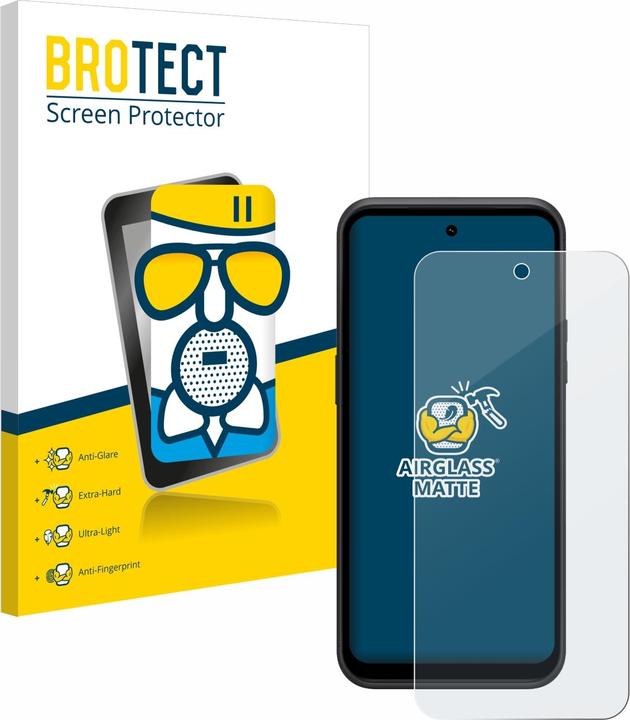 Productafbeelding BROTECT AirGlass Matte kogelwerende glasfolie (1 Stuk, Nokia XR21)