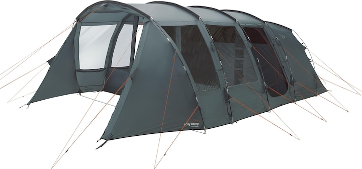 Actual product image Easy Camp Familien-Tunnelzelt Sola 6 (grau, Modell 2025) (Tunnel tent, 22.70 kg, 6 persons)